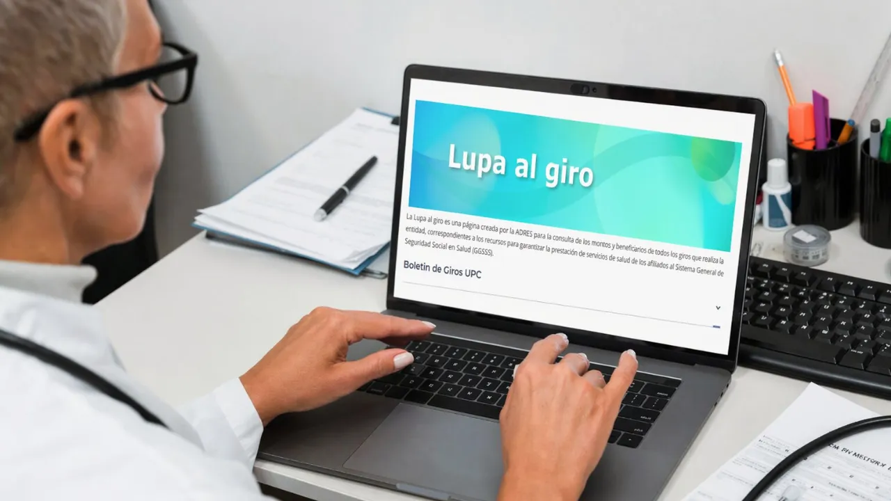 Lupa al giro de ADRES