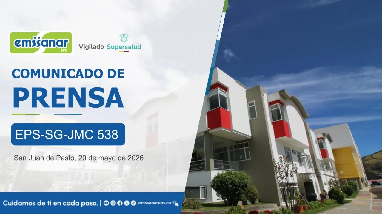 Emssanar EPS garantiza continuidad en los servicios prestados en la Fundación Hospital San Pedro en Pasto
