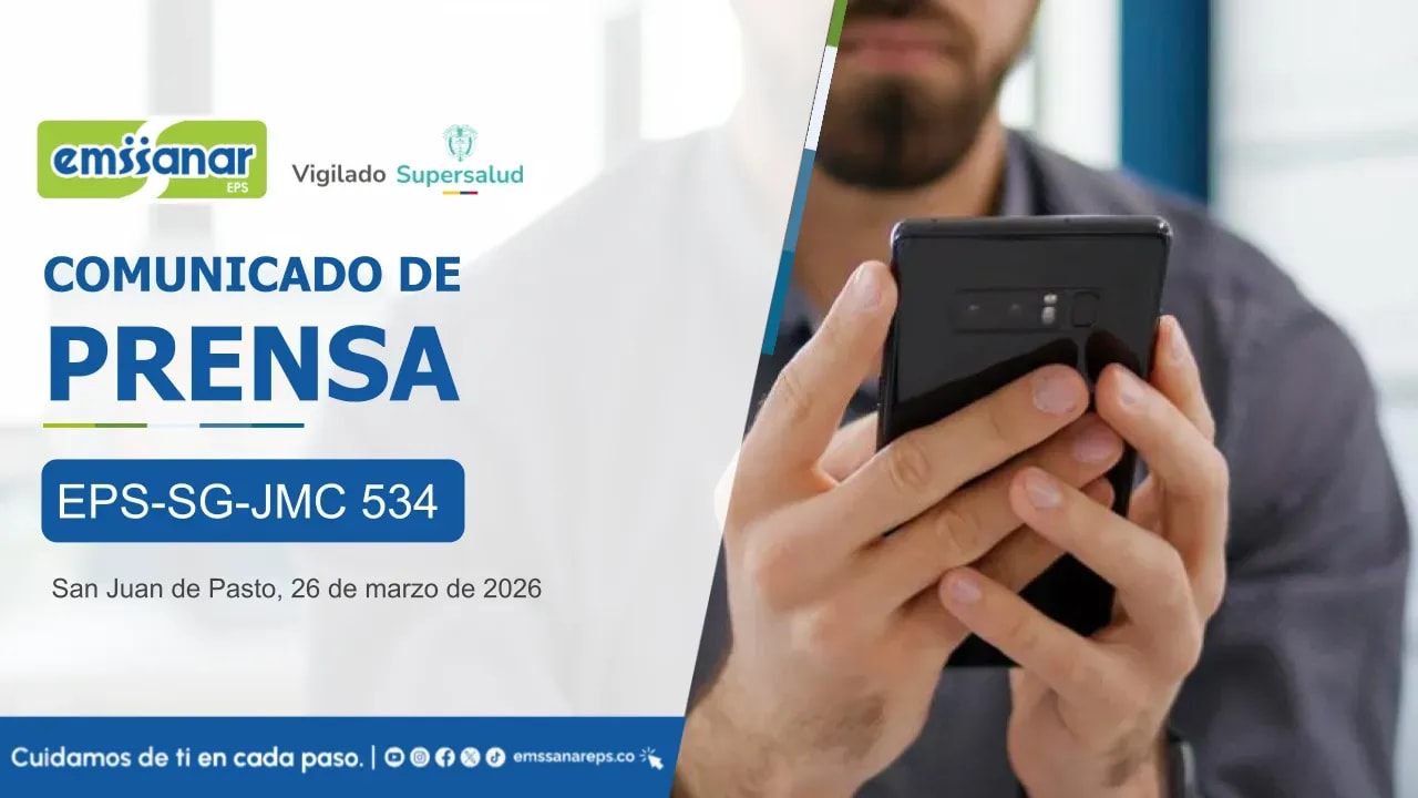 Emssanar EPS alerta a sus usuarios sobre estafas detectadas recientemente en Ipiales