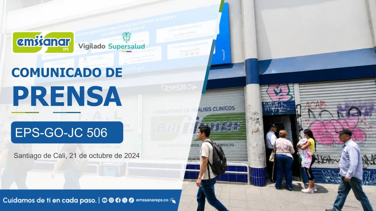 EMSSANAR EPS brinda claridad sobre la entrega de sillas de ruedas a afiliados en la ciudad de Santiago de Cali