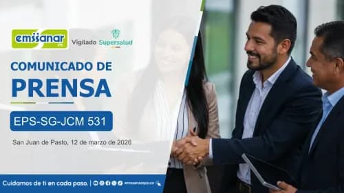 Emssanar EPS ratifica su disposición al diálogo para garantizar la atención en salud en Zarzal